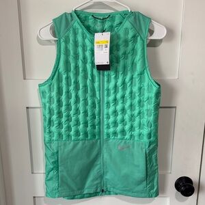 Nike Mint Green Down Vest New with Tags